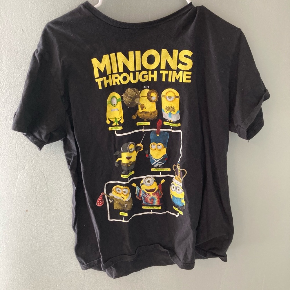ILLUMINATION ENTERTAINMENT Minion Timeline T-Shirt
